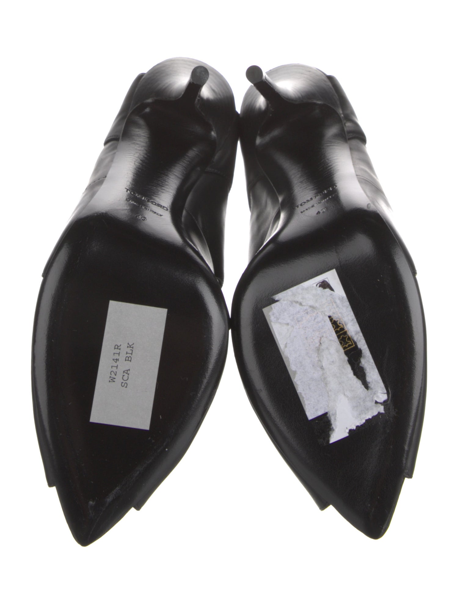 Tom Ford Leather Mules